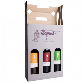 Coffret 3 bouteilles de vin