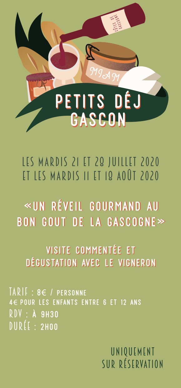 Les Petits Dej Gascons ! - été 2020