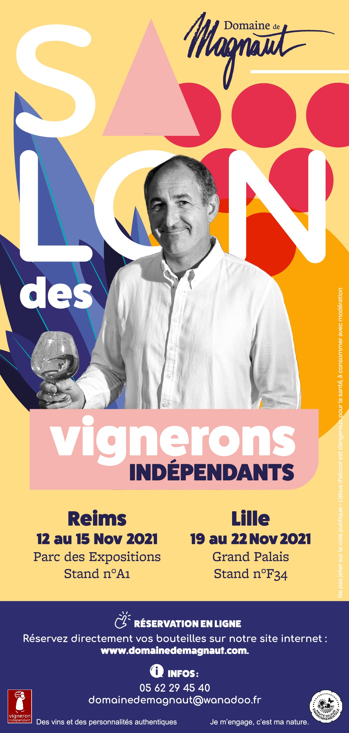 Salon des Vignerons Indépendants REIMS et LILLE 2021