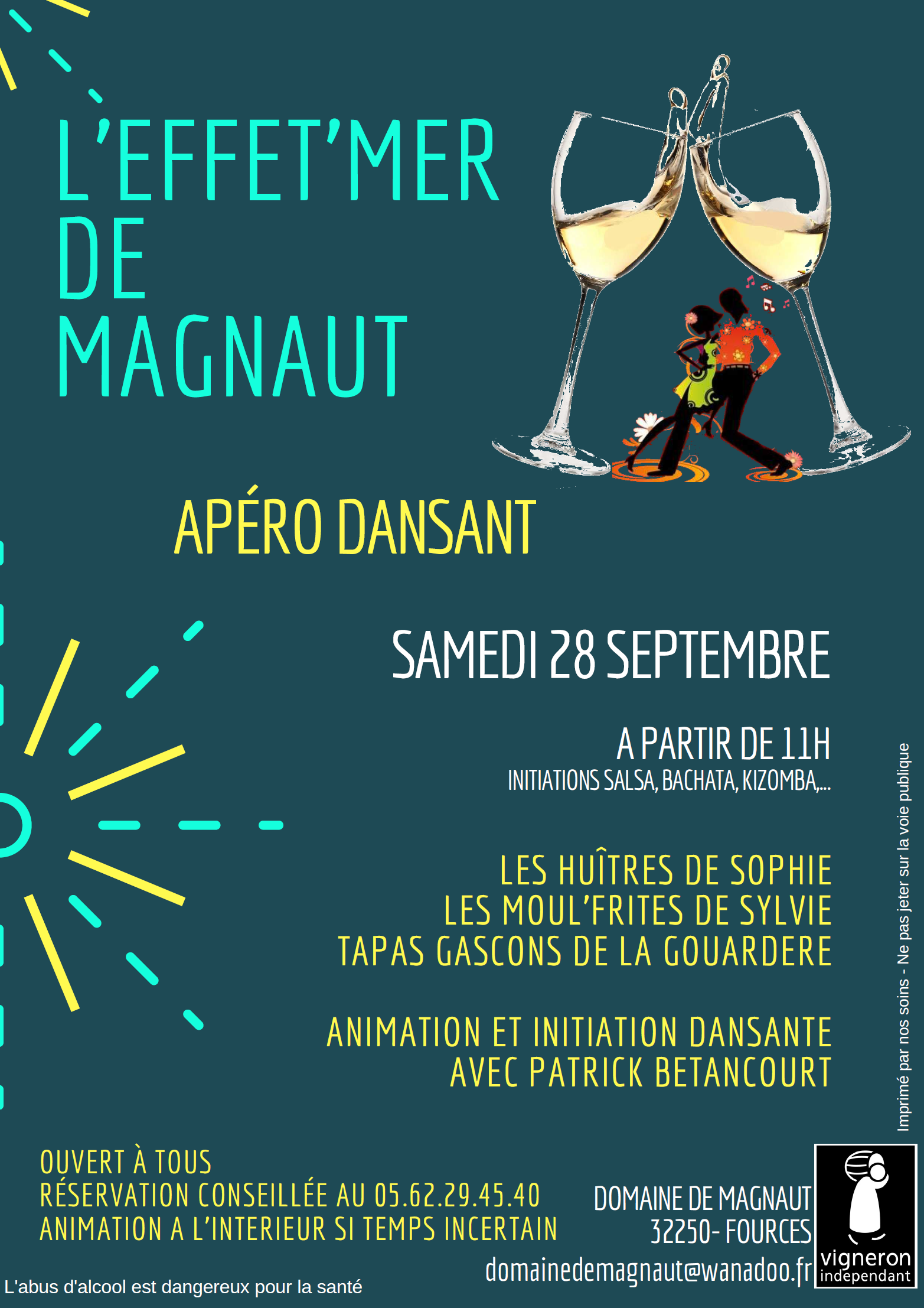 L'Effet'Mer de Magnaut : Apéro Dansant ! -2019