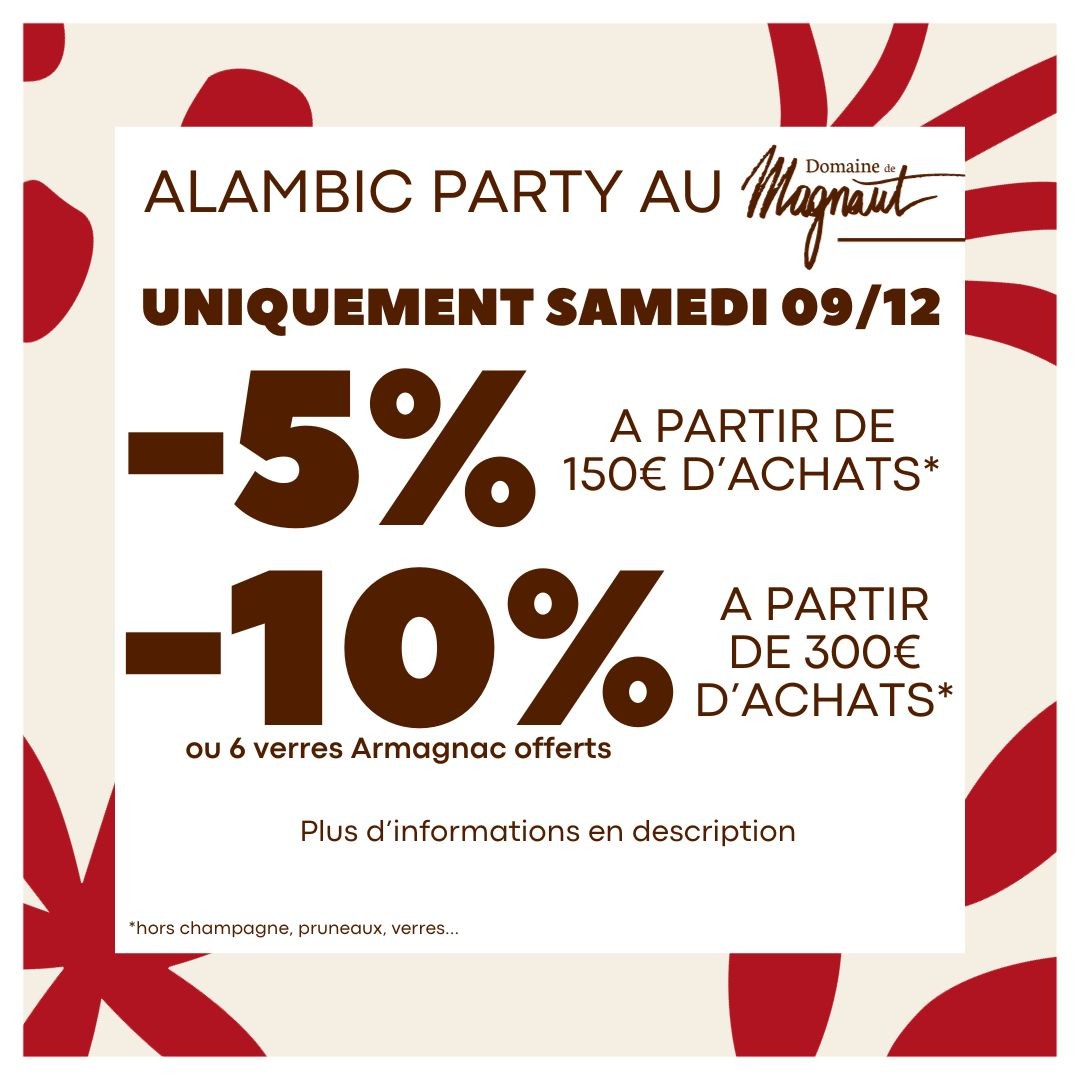 ALAMBIC PARTY AU DOMAINE DE MAGNAUT