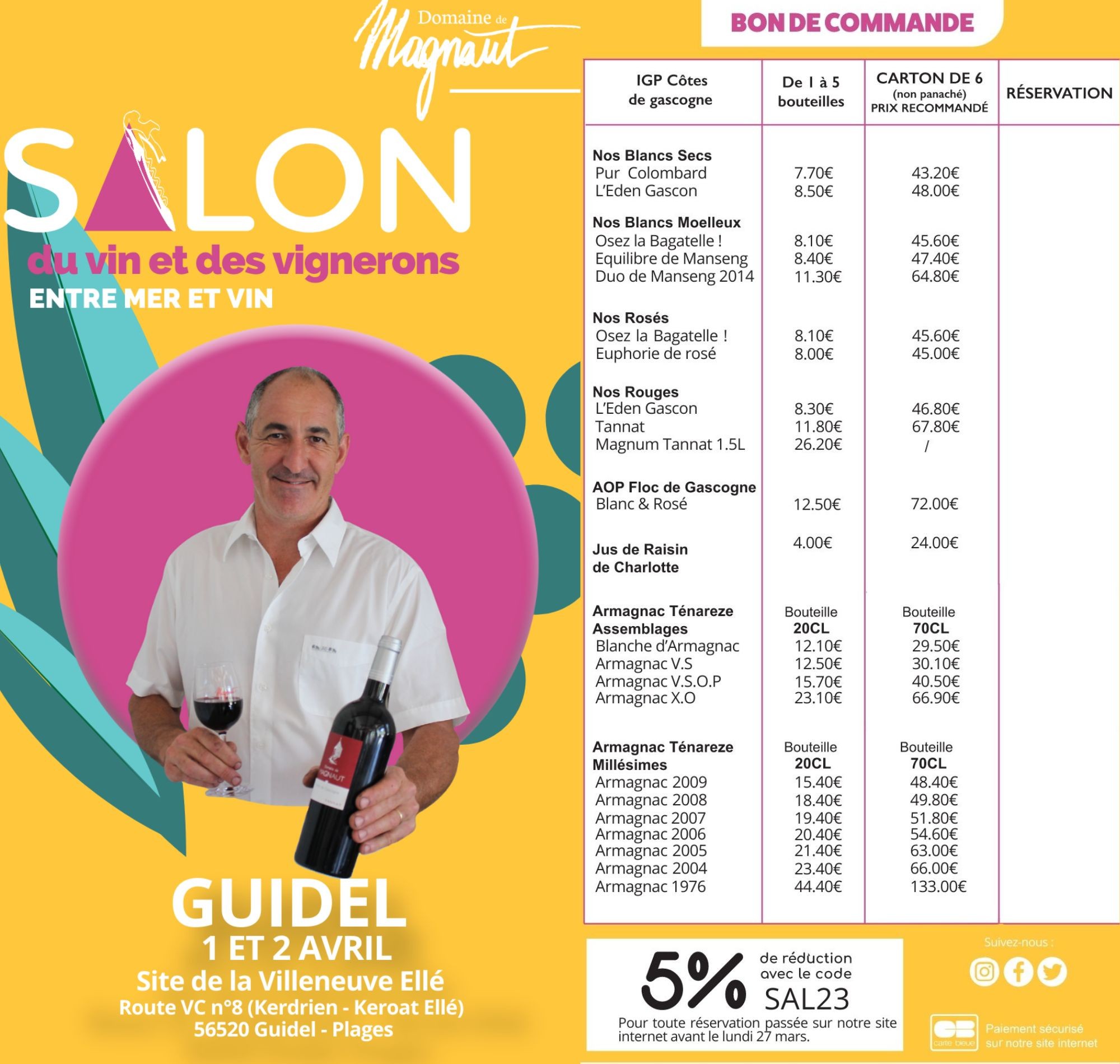 DERNIER SALON ! A GUIDEL CE WEEK-END